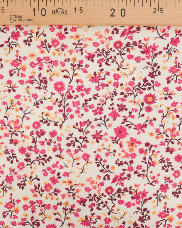Voile de Coton Mila Pink Collection Naturel