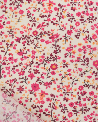 Voile de Coton Mila Pink Collection Naturel