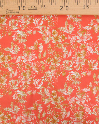 Voile de Coton Mila Millie Tangerine