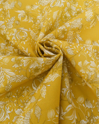 Voile de Coton Mila Millie Ocre