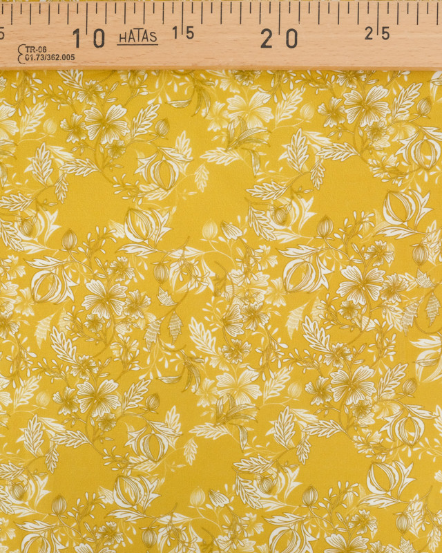 Voile de Coton Mila Millie Ocre