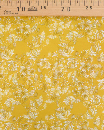 Voile de Coton Mila Millie Ocre