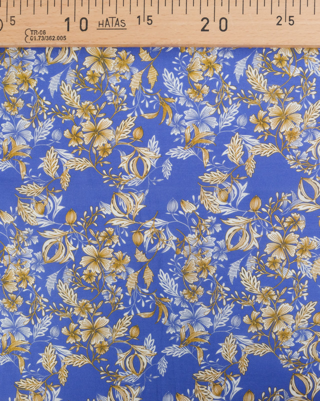 Voile de Coton Mila Millie Royal