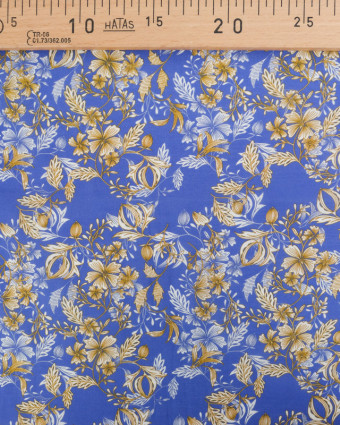 Voile de Coton Mila Millie Royal