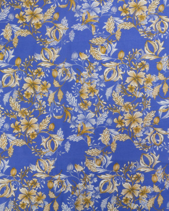Voile de Coton Mila Millie Royal