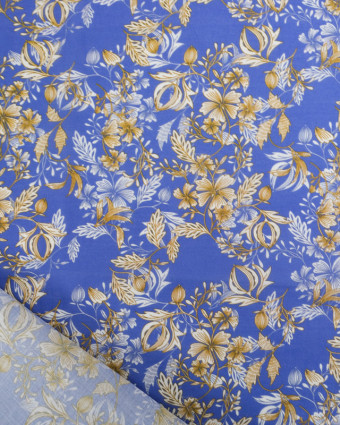 Voile de Coton Mila Millie Royal