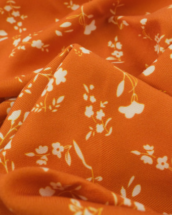 Tissu Viscose Twill May Caramel - Mercerine