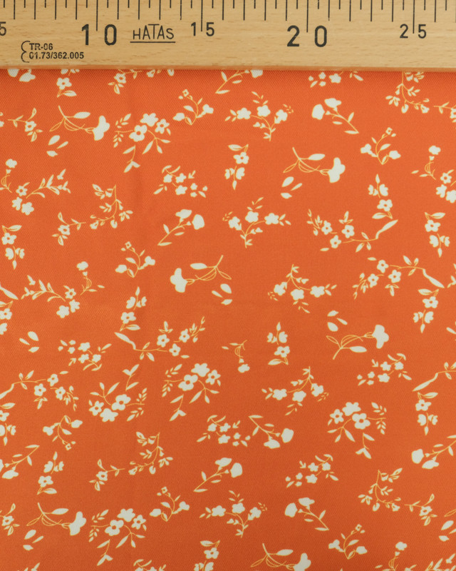 Tissu Viscose Twill May Caramel - Mercerine