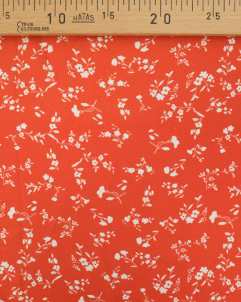 Tissu Viscose Twill May Mandarine - Mercerine