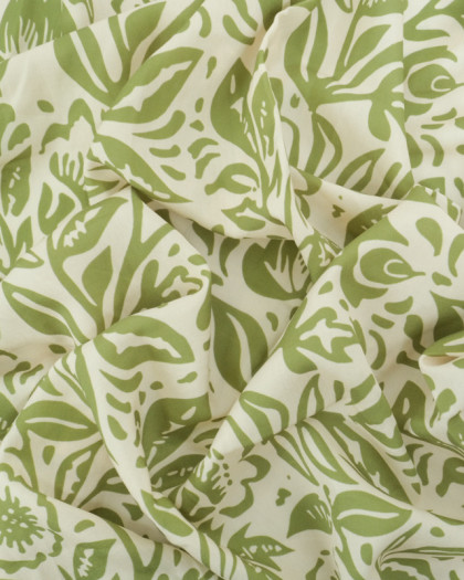 Viscose Boho Vert - Mercerine