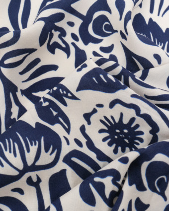 Viscose Boho Navy - Mercerine