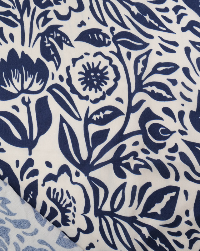 Viscose Boho Navy - Mercerine