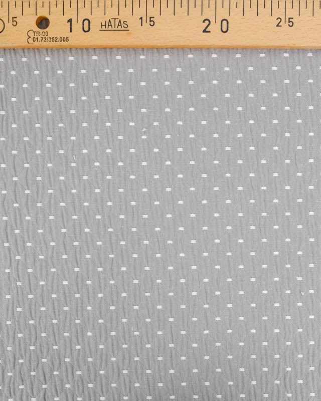 Tissu  Ameublement Tissé En France Effet Matelassé Gris - Mercerine
