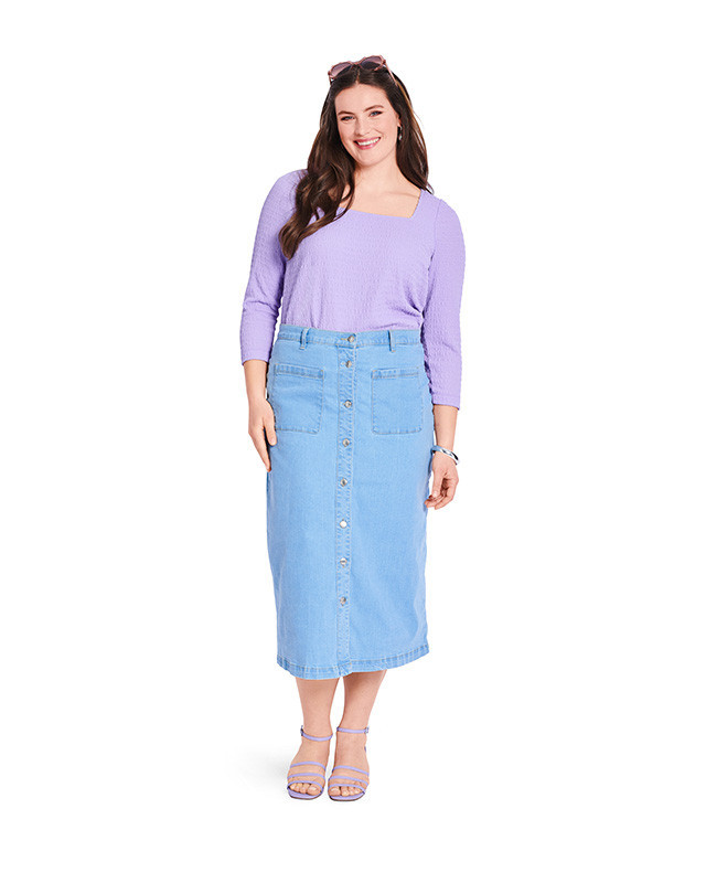 Patron Top Burda 5731 | Patrons de couture | Mercerine