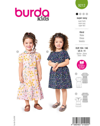 Patron Robe Burda 9212 - Mercerine