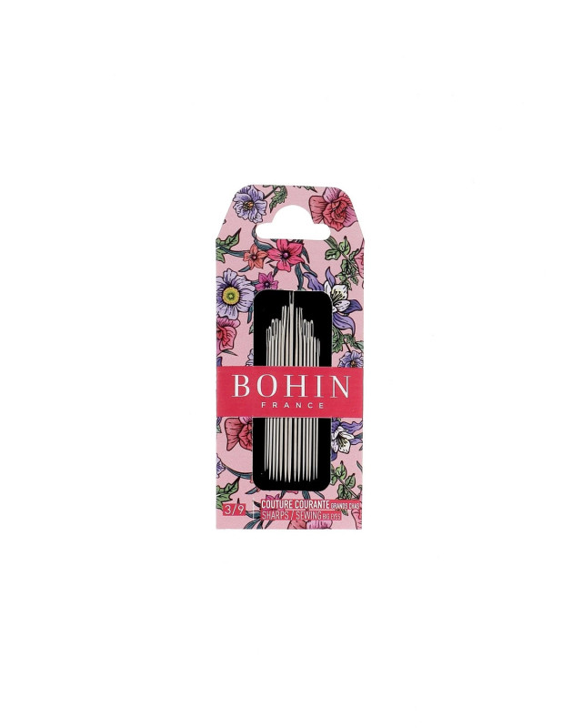 Aiguilles à coudre longues A1F - Collection Blossom Bohin - Mercerine