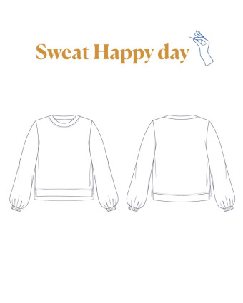 Patron Sweat Happy Day - Majam - Mercerine