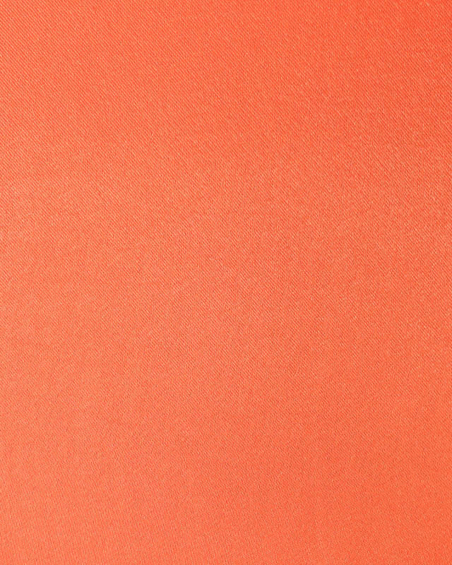 Tissu Cupro Satiné Orange, vendu au mètre - Mercerine