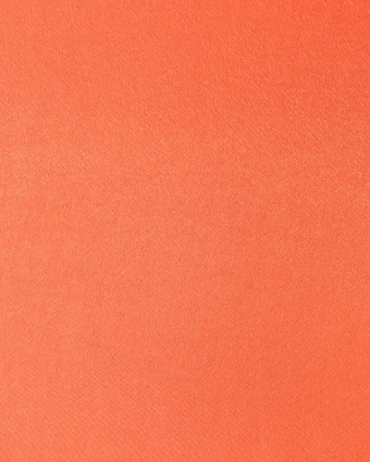 Tissu Cupro Satiné Orange, vendu au mètre - Mercerine