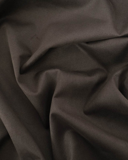 Tissu Suédine Stretch Anthracite - Mercerine