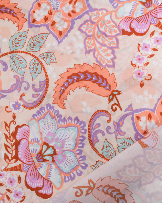 Voile de Coton Nerida Hansen Stella Beige - Mercerine