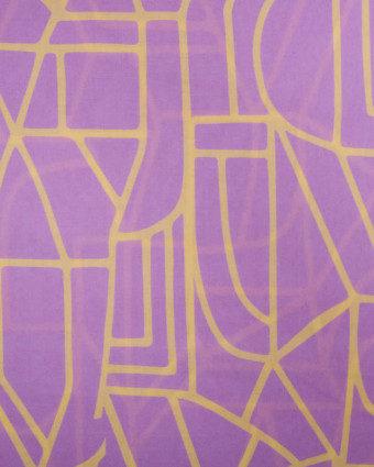 Voile de Coton Nerida Hansen Town Mauve - Mercerine