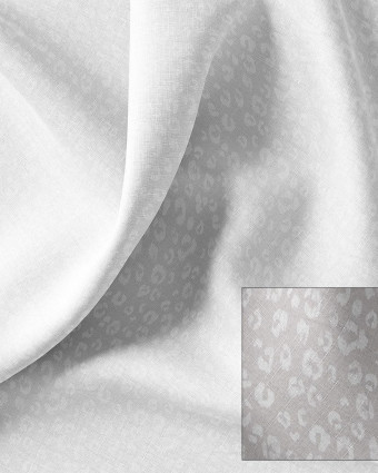 Tissu Coton Imprimé Léopard - 3 Coloris - Mercerine