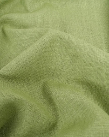 Tissu Lin Ramie Coton Pomme - Mercerine
