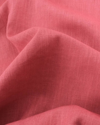 Tissu Lin Ramie Coton Blush - Mercerine