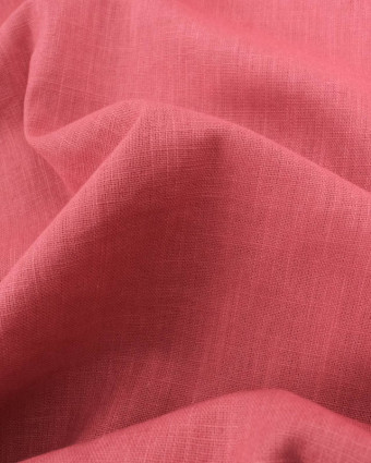 Tissu Lin Ramie Coton Blush - Mercerine
