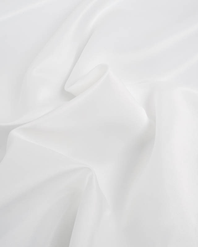 Tissu Satin Epais Ecru  - Mercerine