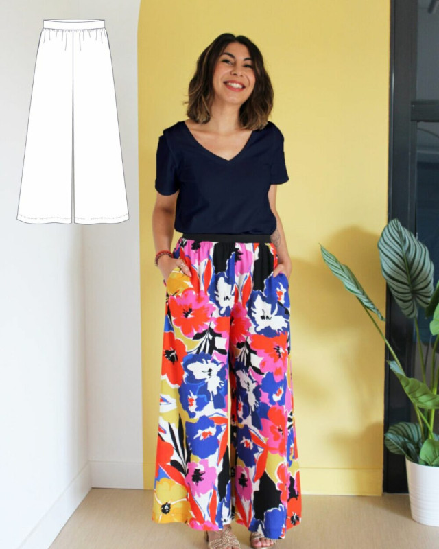 Patron Pantalon MASSIMO - Majam - Mercerine