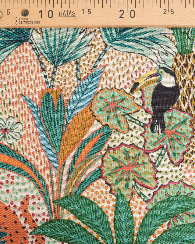 Tissu Jacquard Ameublement Tissé En France Borneo - 2 Coloris - Mercerine