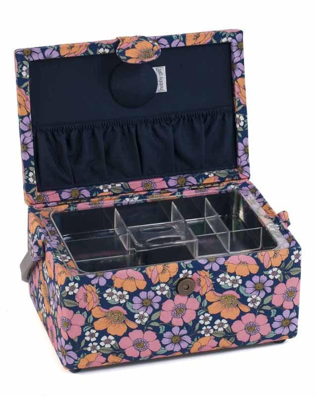 Boite à Couture Fleurs Brodées - Mercerine