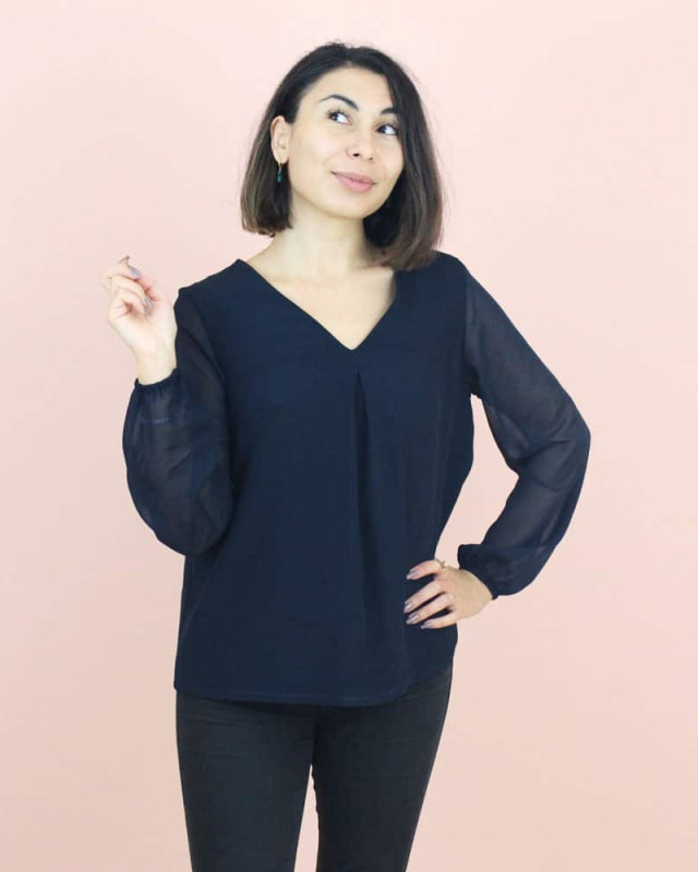 Patron Blouse LELIA - Majam - Mercerine