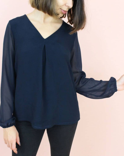 Patron Blouse LELIA - Majam - Mercerine