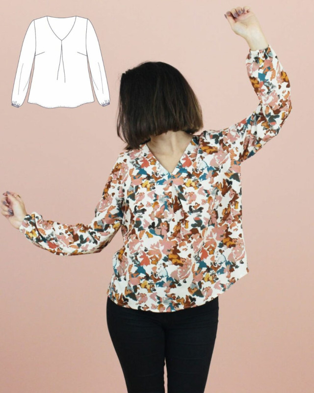 Patron Blouse LELIA - Majam - Mercerine
