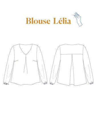 Patron Blouse LELIA - Majam - Mercerine