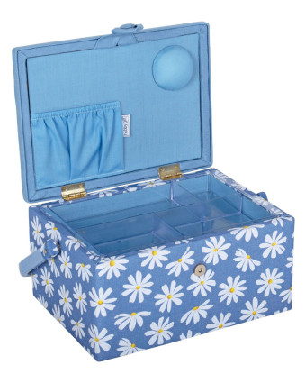 Boite à Couture Marguerites Brodées - Mercerine