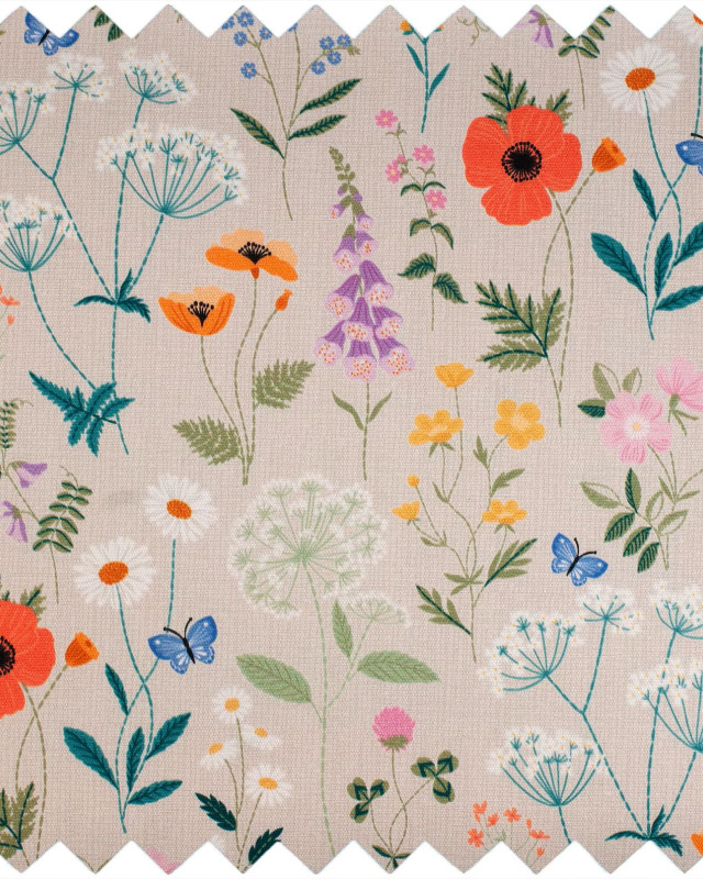 Boite à Couture Fleuri Champêtre - Mercerine