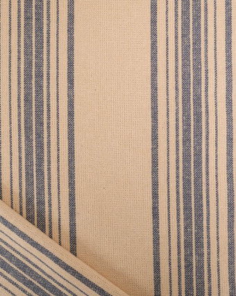Tissu Coton Epais Tissé Teint à Rayures - 3 Coloris - Mercerine