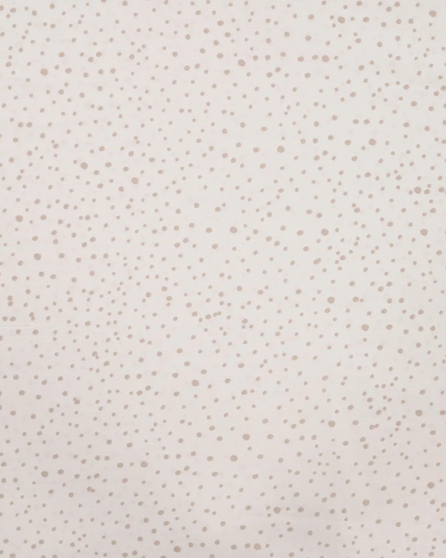 Popeline de coton à petits pois –  5 coloris - Mercerine
