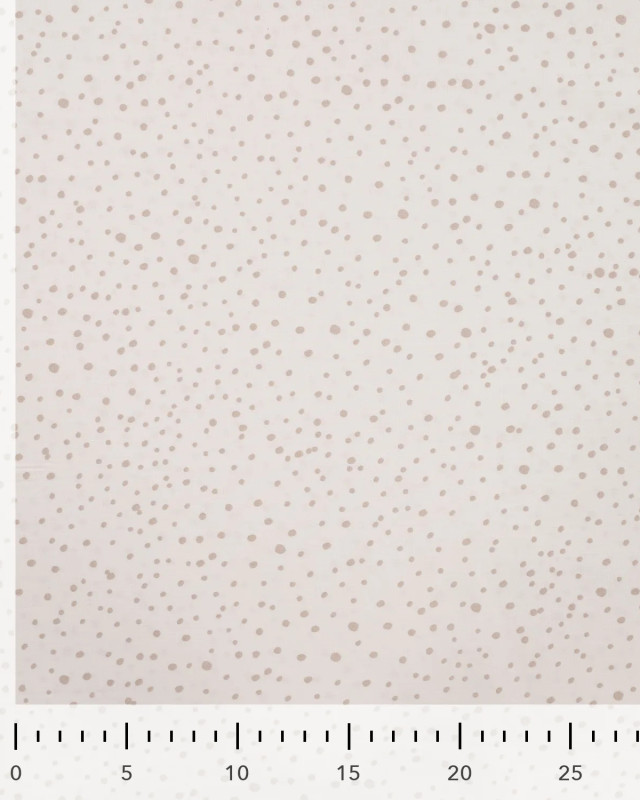 Popeline de coton à petits pois –  5 coloris - Mercerine