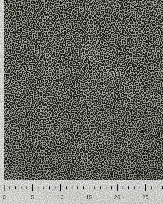 Popeline de Coton Imprimée Mini Léopard - 5 Coloris - Mercerine