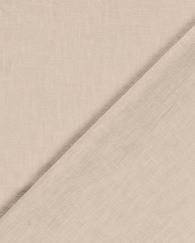 Lin Lavé Uni Beige - Mercerine