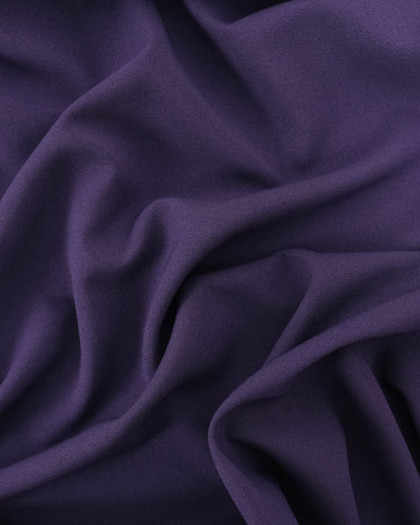 Crêpe léger Dolce Violet - Mercerine