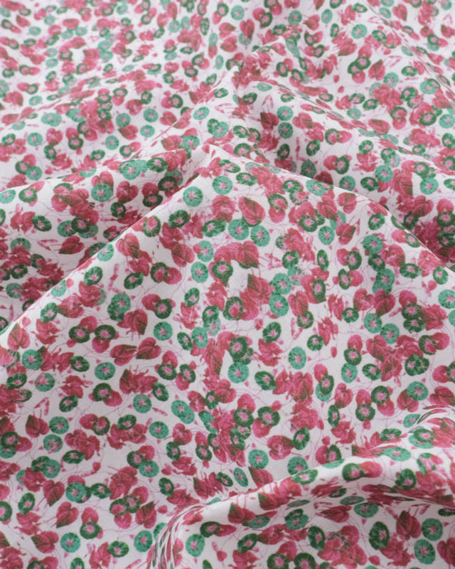 Popeline de Coton Utopia Framboise - Mercerine