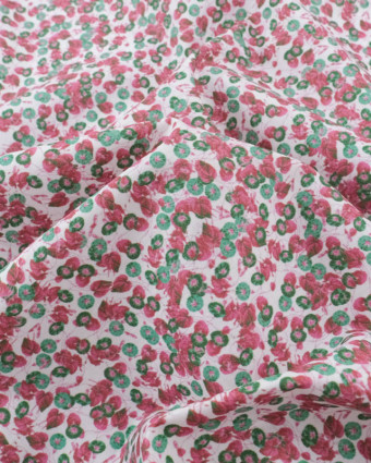 Popeline de Coton Utopia Framboise - Mercerine