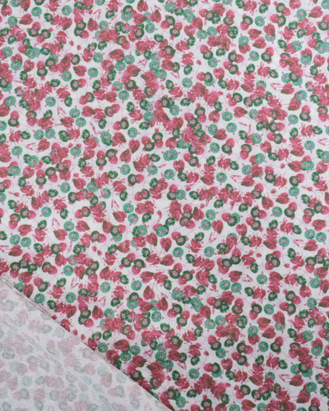 Popeline de Coton Utopia Framboise - Mercerine