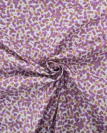 Popeline de Coton Utopia Violet - Mercerine